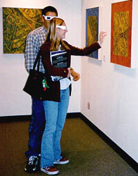 Touching a virtual projection