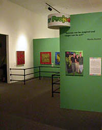 Outside the 3-D Room